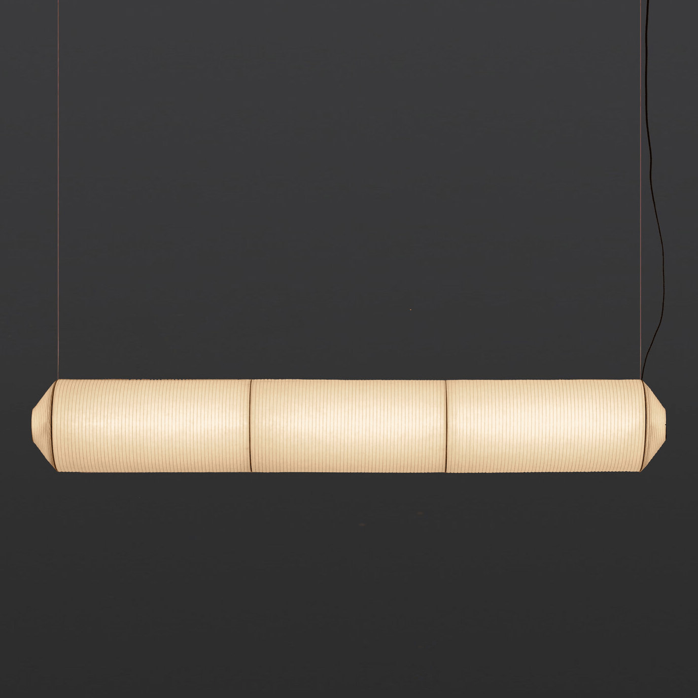 Mulberry Silk Pendant Lamp - Warm LED Lighting for Living Rooms