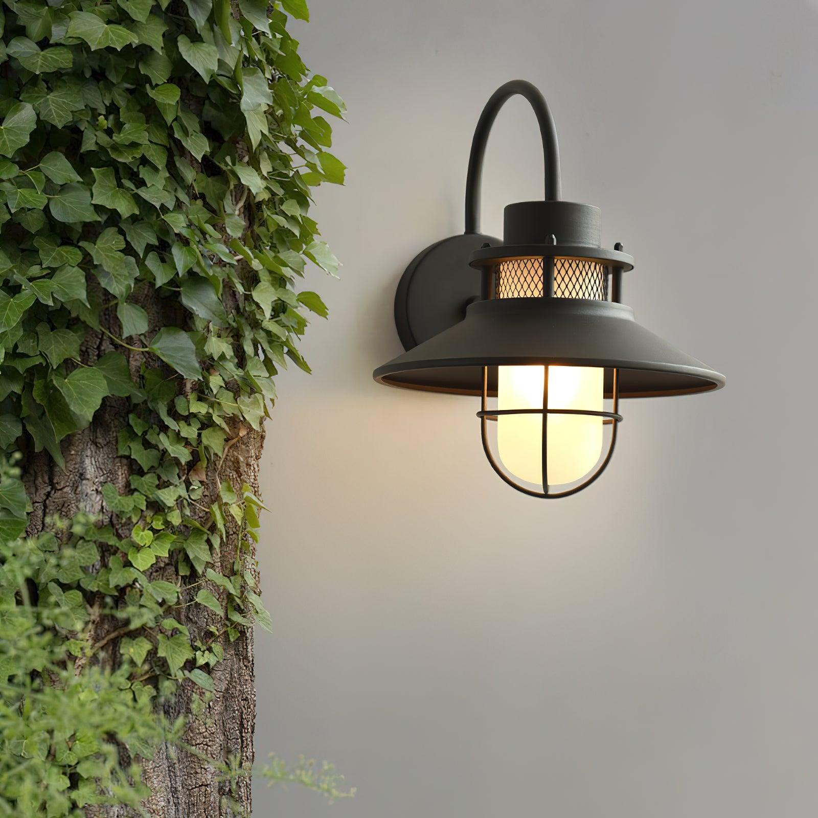 Outdoor Wall Lamp - Industrial Decor Wall Lamp Great for Patio/Porch
