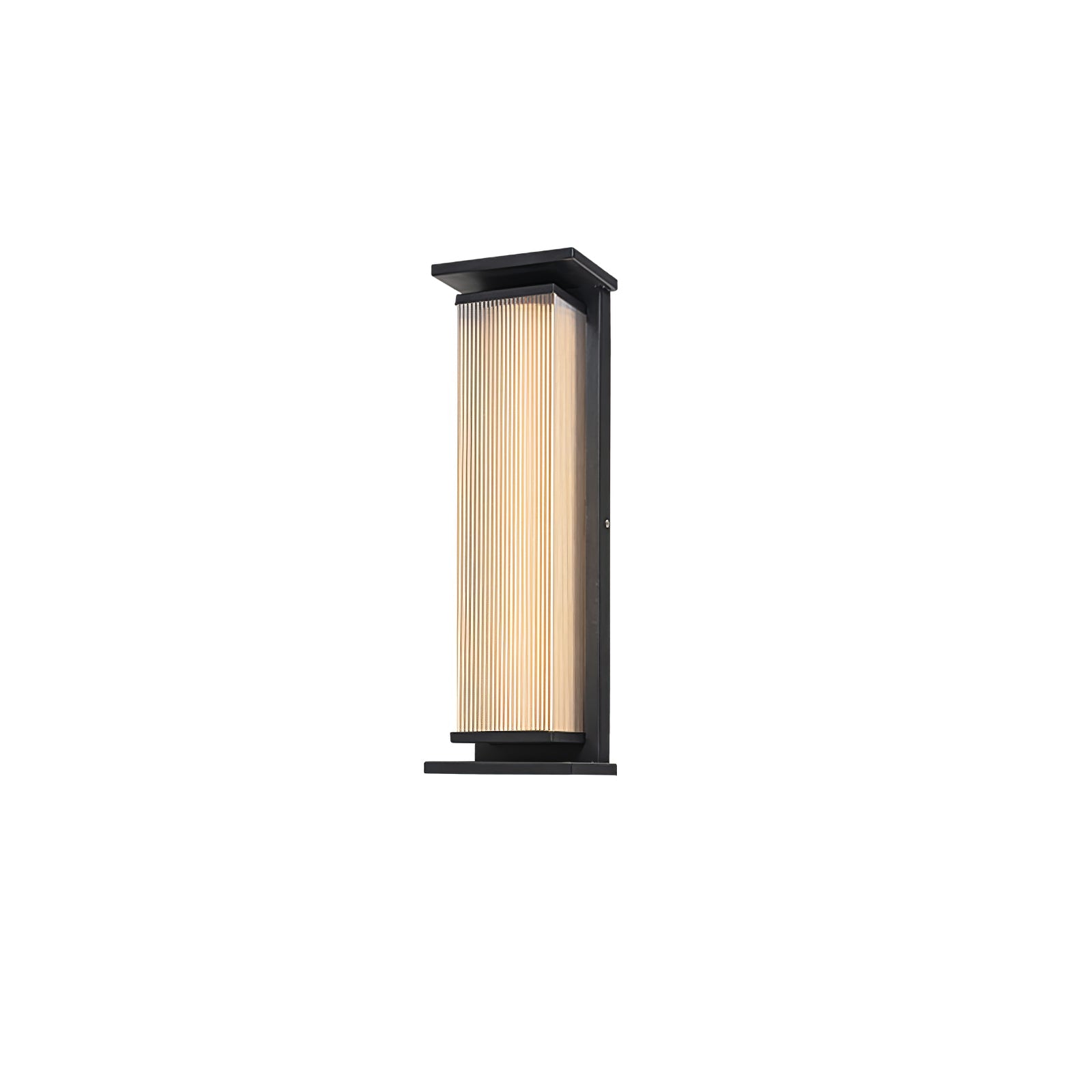 Rectangular Outdoor Wall Lamp - LED Light for Garden & Patio