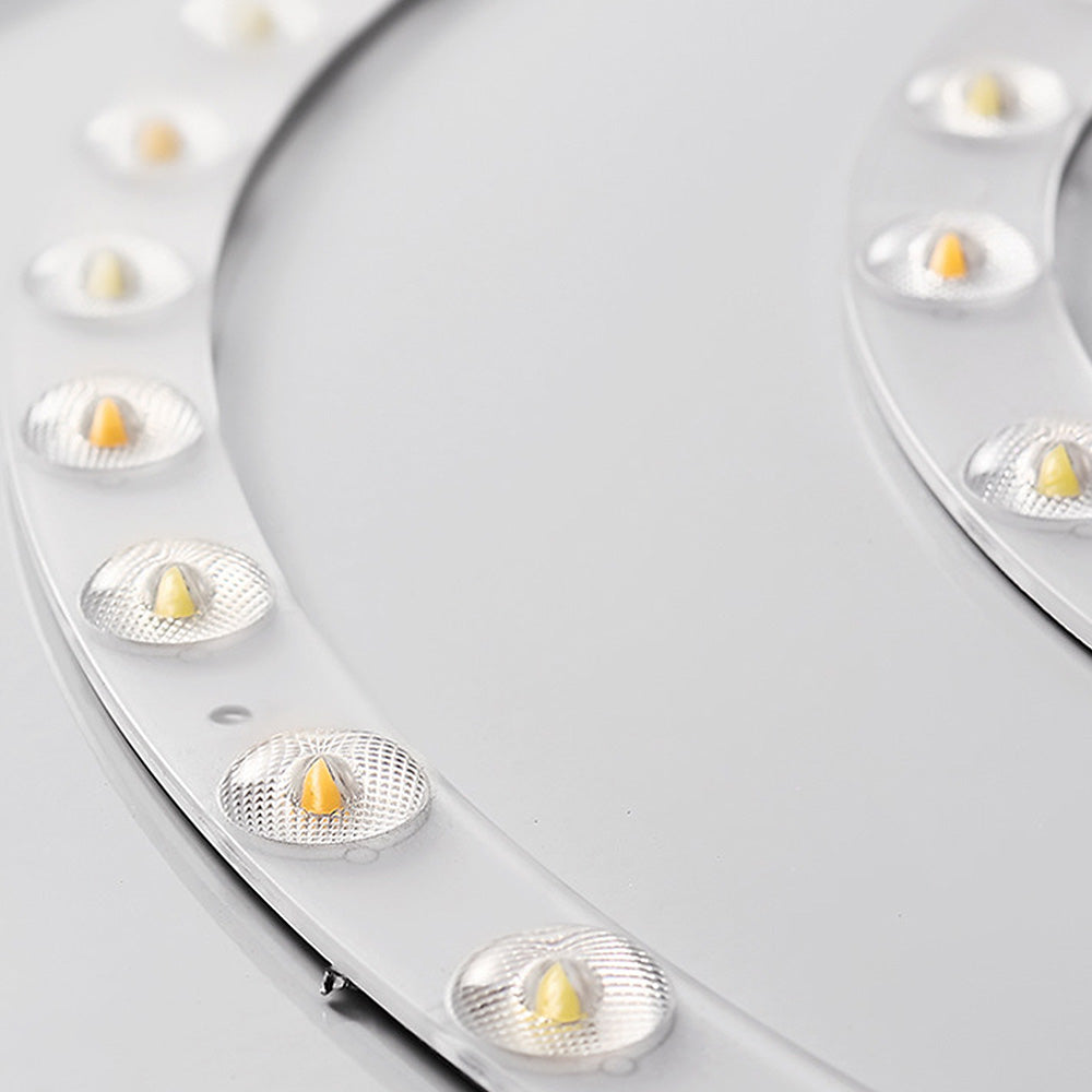 Minimalist LED Ceiling Light – Round Acrylic Fixture for Bedroom