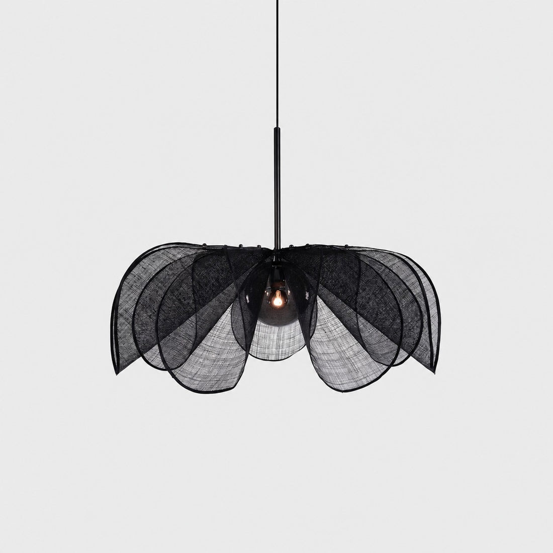 Black 60 cm pendant light