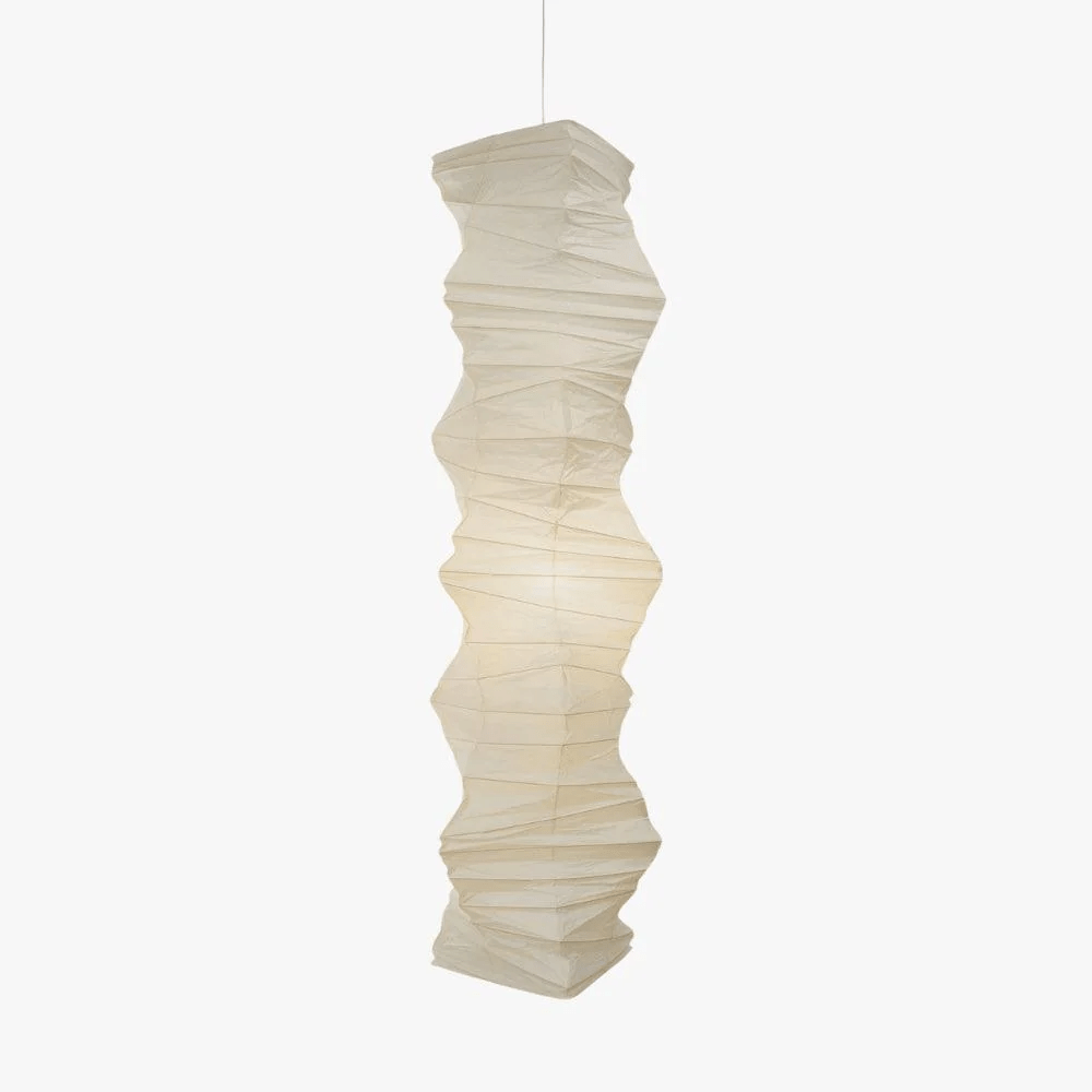Washi Paper Pendant Lamp - Round Shade for Cozy Modern Interiors