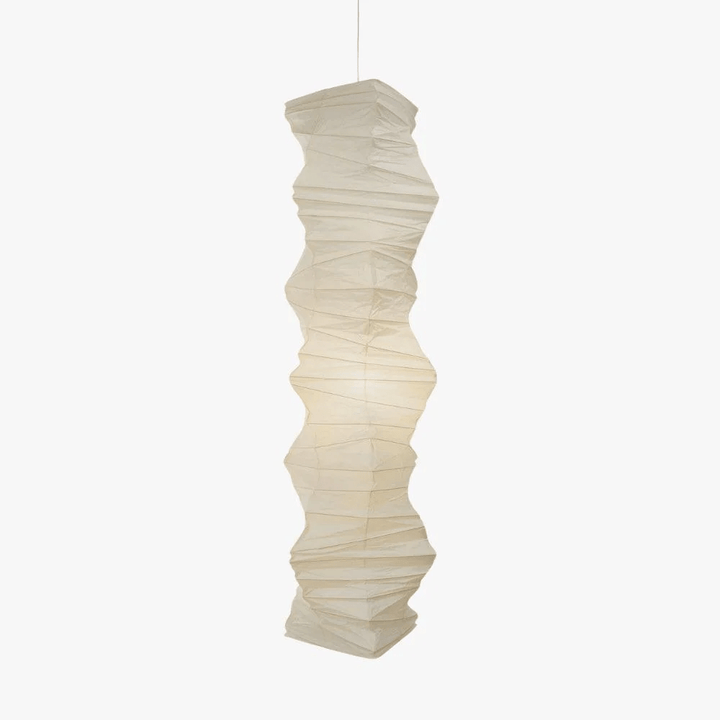 Washi-Papier-Pendelleuchte – runder Schirm für gemütliche, moderne Innenräume