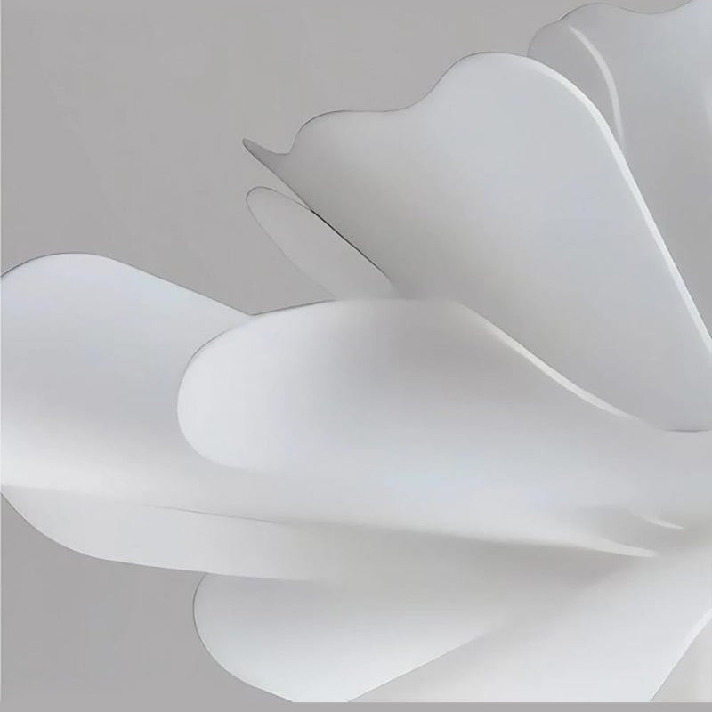 Nordic White Lotus Flower Pendant Light