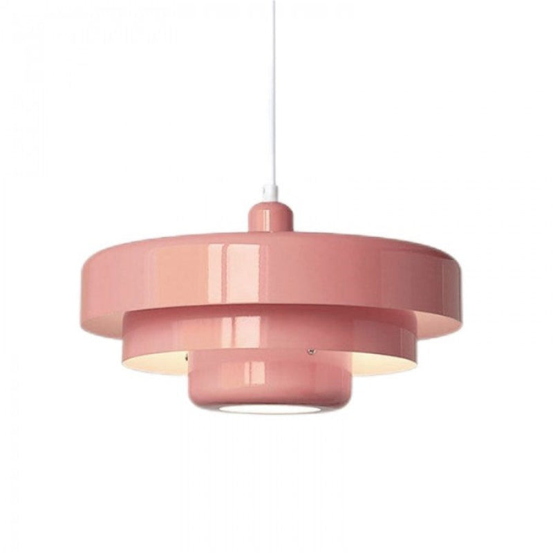 Bauhaus Three-Layer Disc Pendant Light