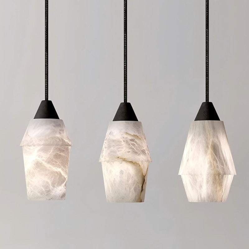 Elegant Marble Texture Pendant Light