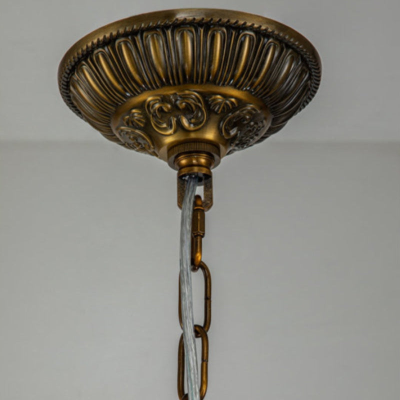 Einzigartiger Vintage-Kronleuchter mit Juwelenkugeln