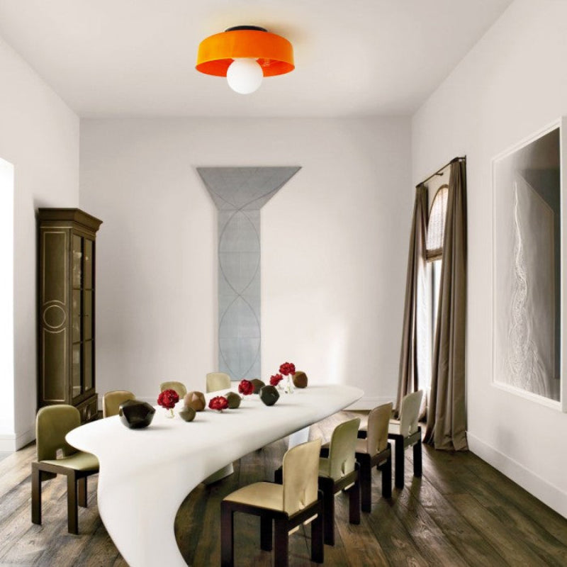 Morandi Disc Glass Wall Lamp Ceiling Lamp