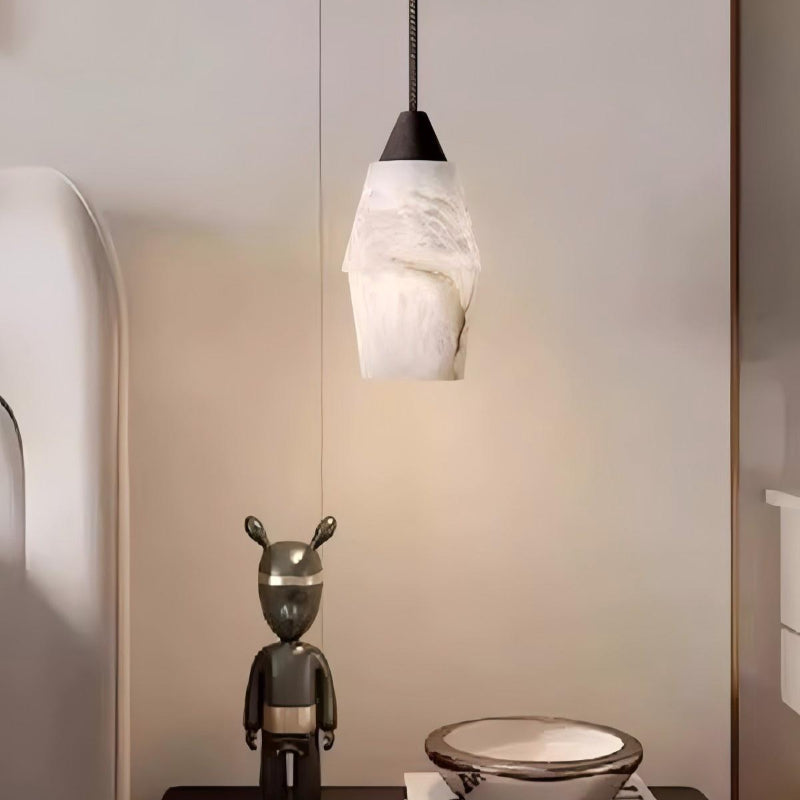 Elegant Marble Texture Pendant Light