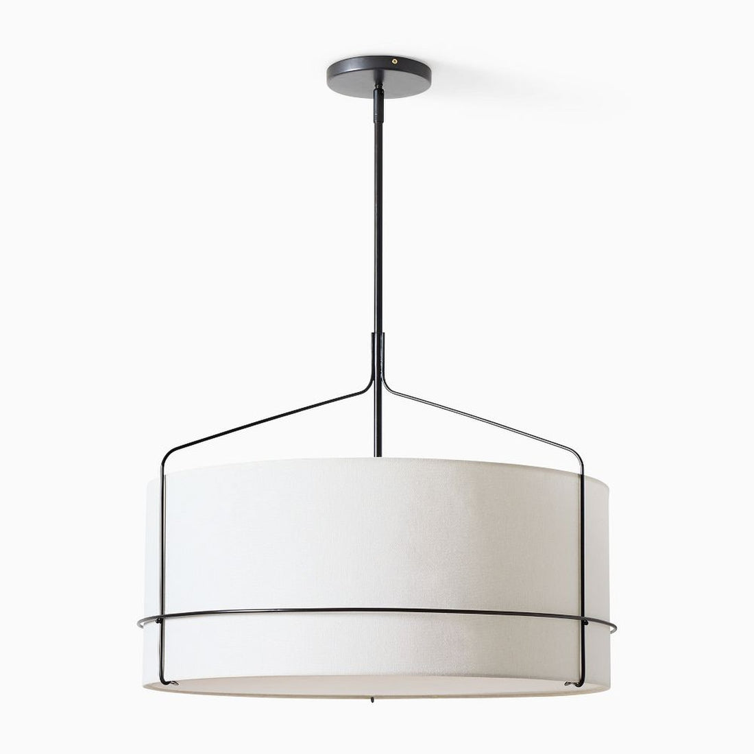 Horelia Pendant - Industrial Ceiling Light with Dark Bronze Metal