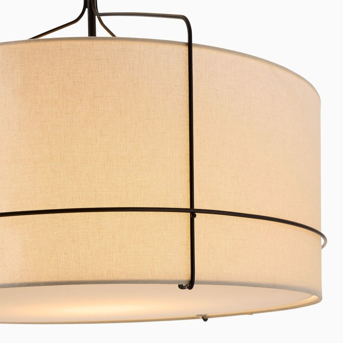 Horelia Pendant - Industrial Ceiling Light with Dark Bronze Metal