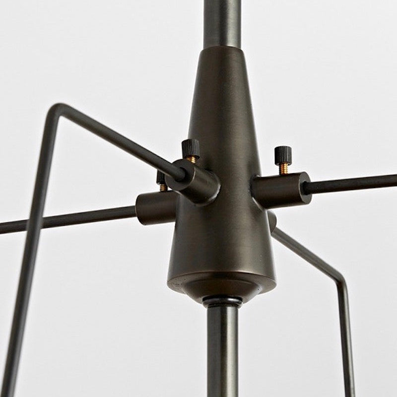 Minimalist Cone Fabric Iron Frame Pendant Lamp