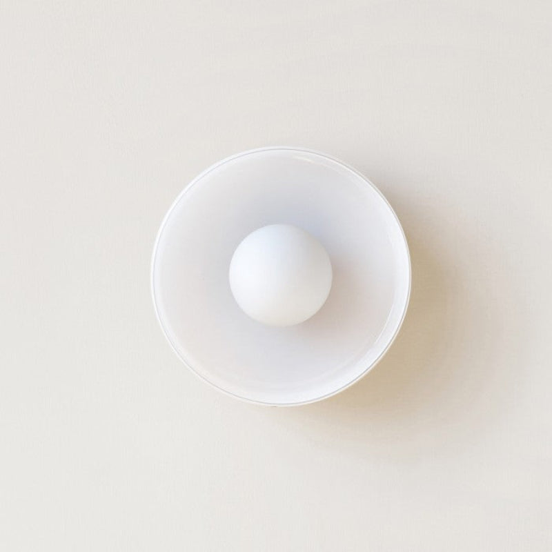 Morandi Disc Glass Wall Lamp Ceiling Lamp