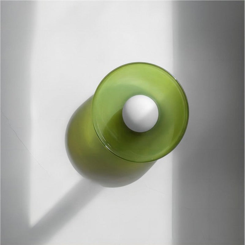 Morandi Disc Glass Wall Lamp Ceiling Lamp