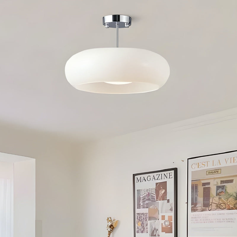 Bauhaus Brass Disc Vintage Ceiling Lamp