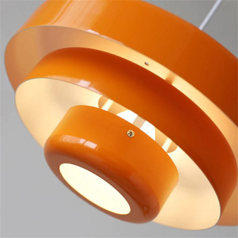 Bauhaus Three-Layer Disc Pendant Light