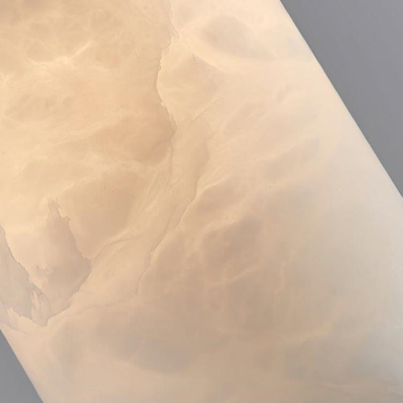 Scandinavian Geometric Alabaster Texture Pendant Light