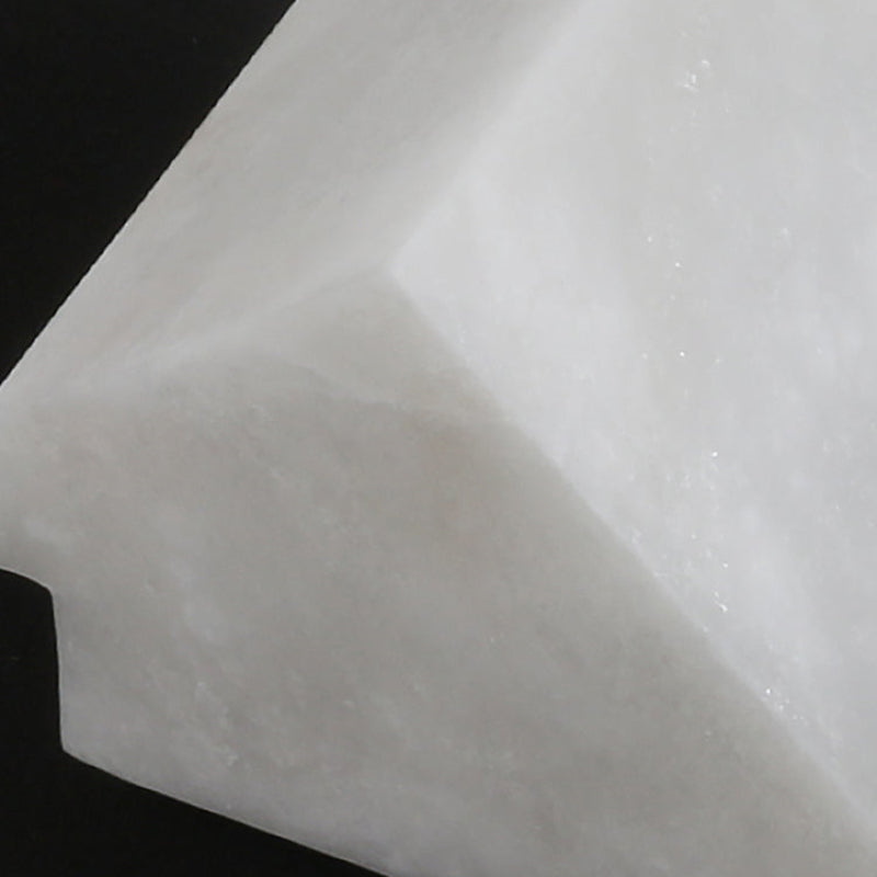 Modern Cube Alabaster Wall Lamp