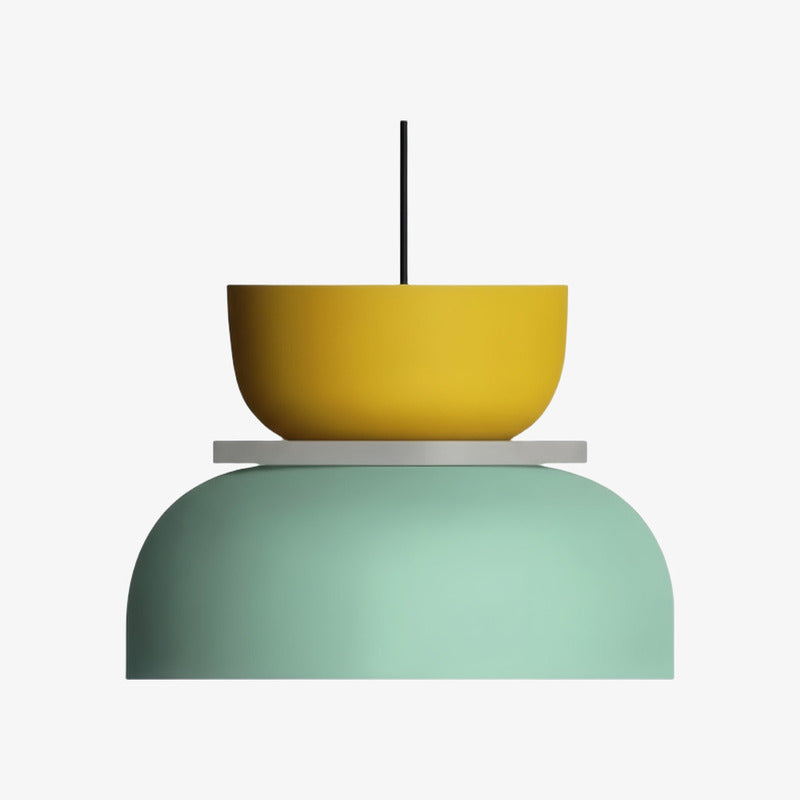 Nolor Colorful Bowl Shade Pendant Lamp – Contemporary Kitchen Lighting