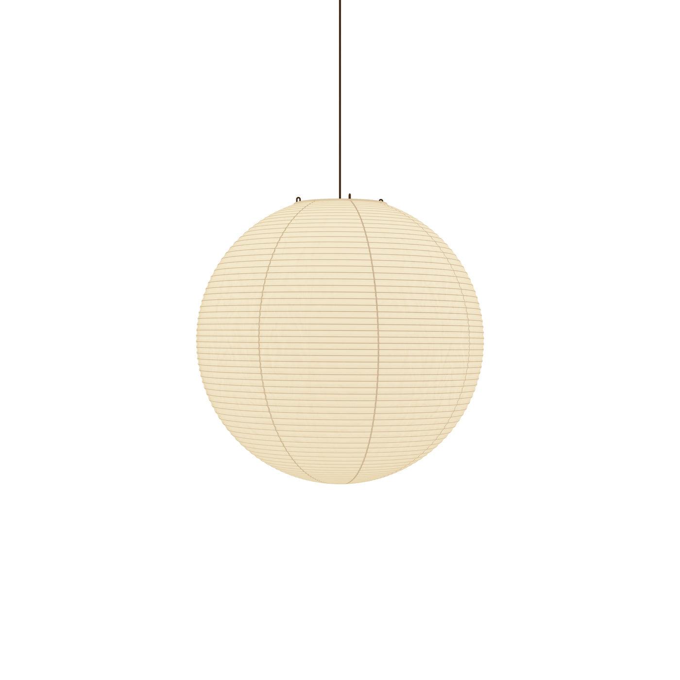 Washi Paper Round Pendant Lamp – Minimalist Lighting for Living Room