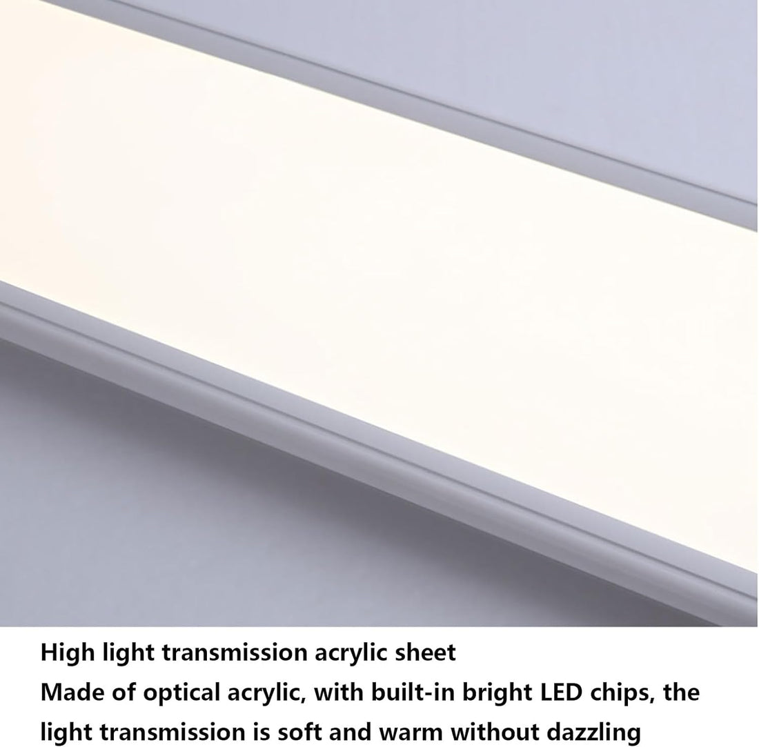 Modern Ceiling Light – Long Flush Mount for Hallway & Living Room