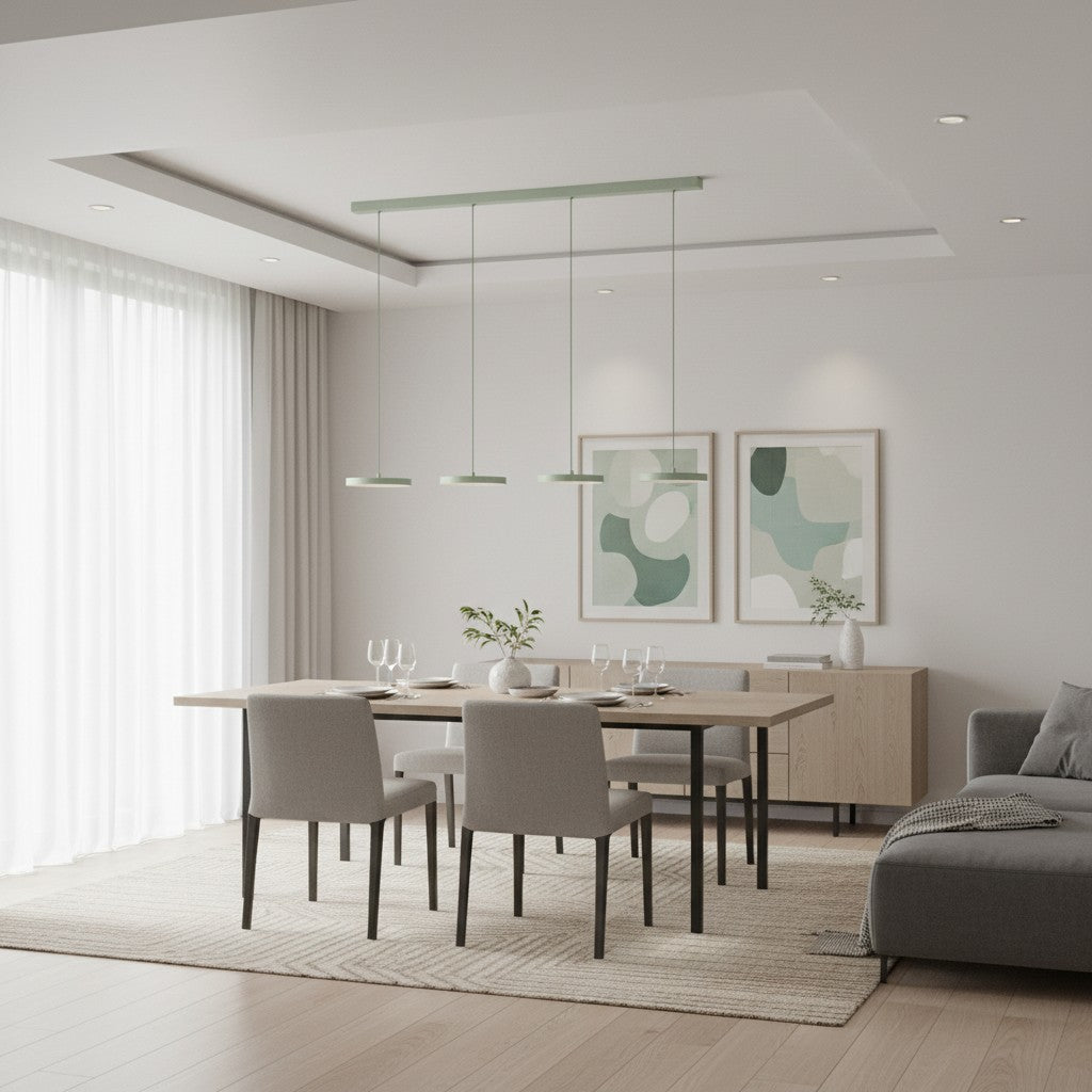 Feranox Pendant Light Disc Design Pendant - Modern Style for Dining Room