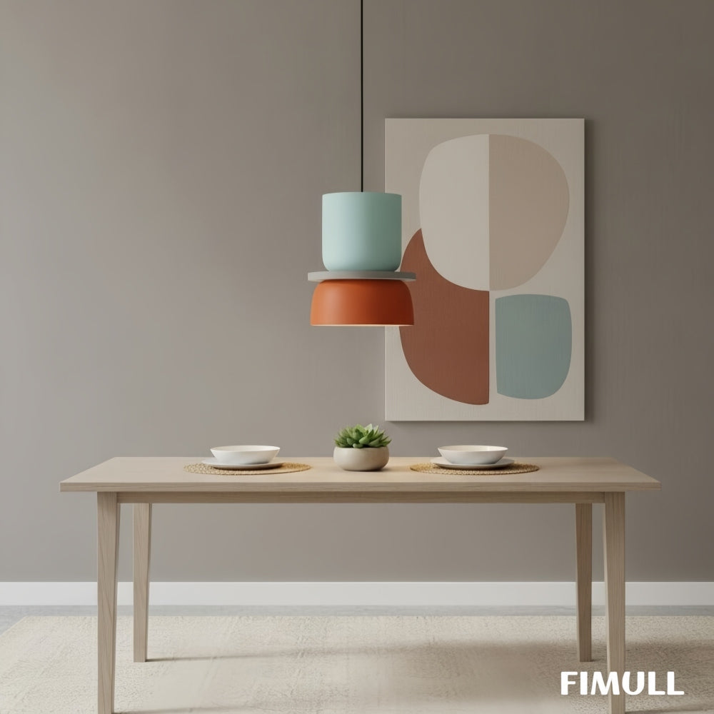 Nolor Colorful Bowl Shade Pendant Lamp – Contemporary Kitchen Lighting