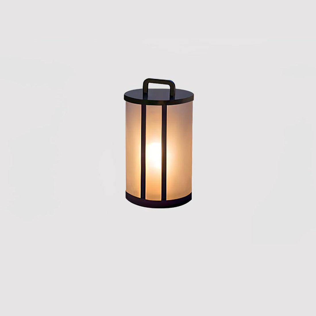 Runde Laterne Außenlampe - Acrylsäule Warmes Licht für den Gang