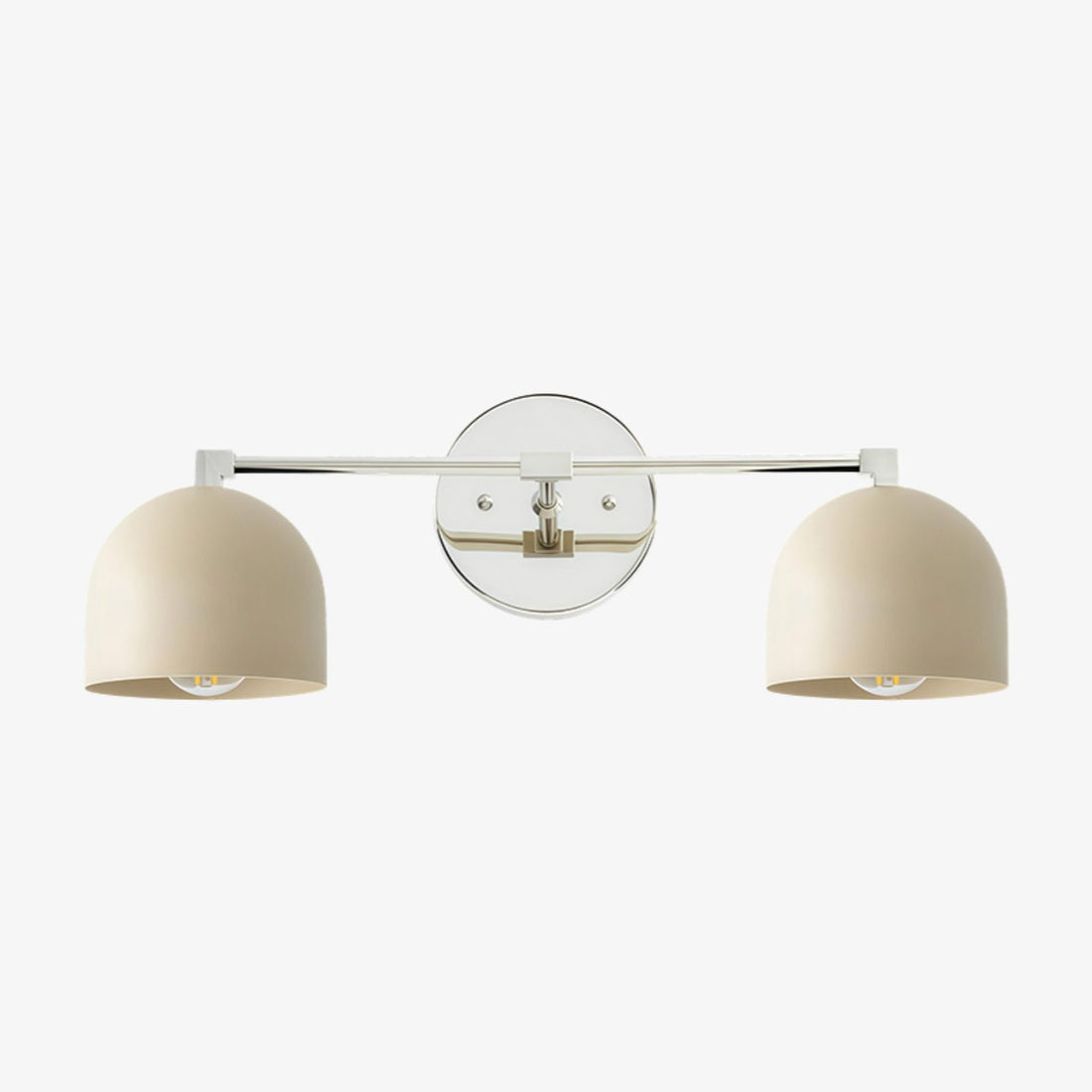 Metio Dome Mid-Century Deep Ball Schminklampe - Messing Wandleuchte