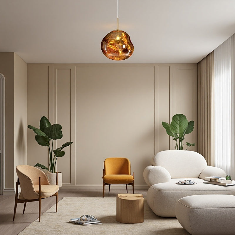 Melt Pendant Light - Metal Luxury Lamp For Dining Room