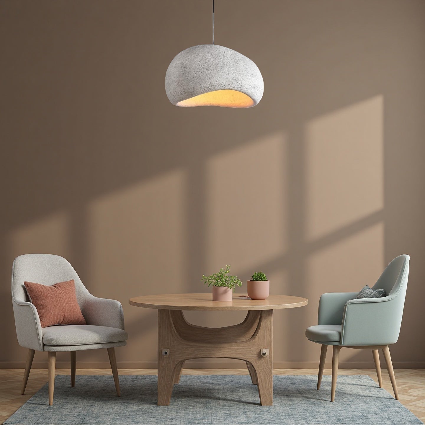 Hollow Khmara Creative Wabi-Sabi Pendant Light