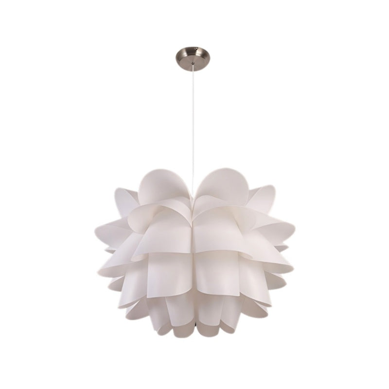 Moderne Lotus Art Deco Acryl Pendelleuchte