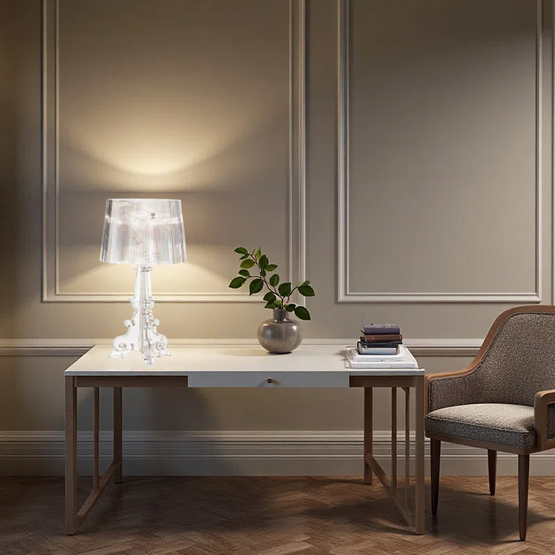 Barocke elegante Acryl-Tischlampe