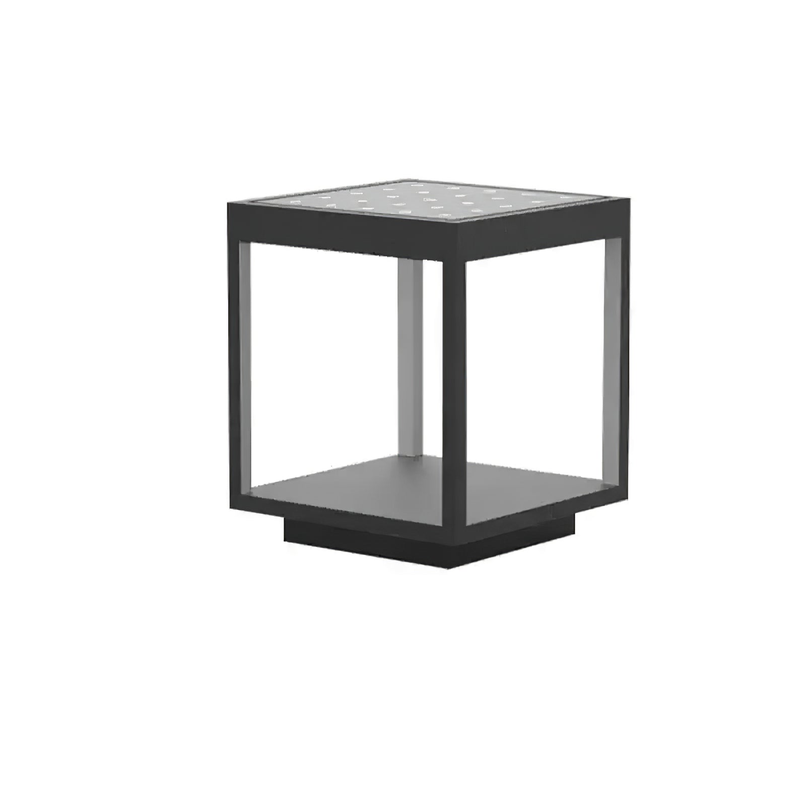 Square Frame Solar Outdoor Light - Garden Light with Durable Metal
