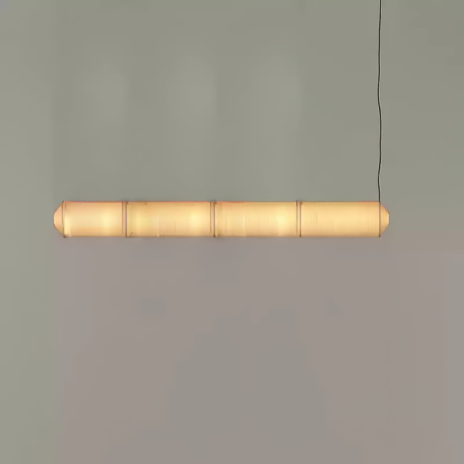 Mulberry Silk Pendant Lamp - Warm LED Lighting for Living Rooms