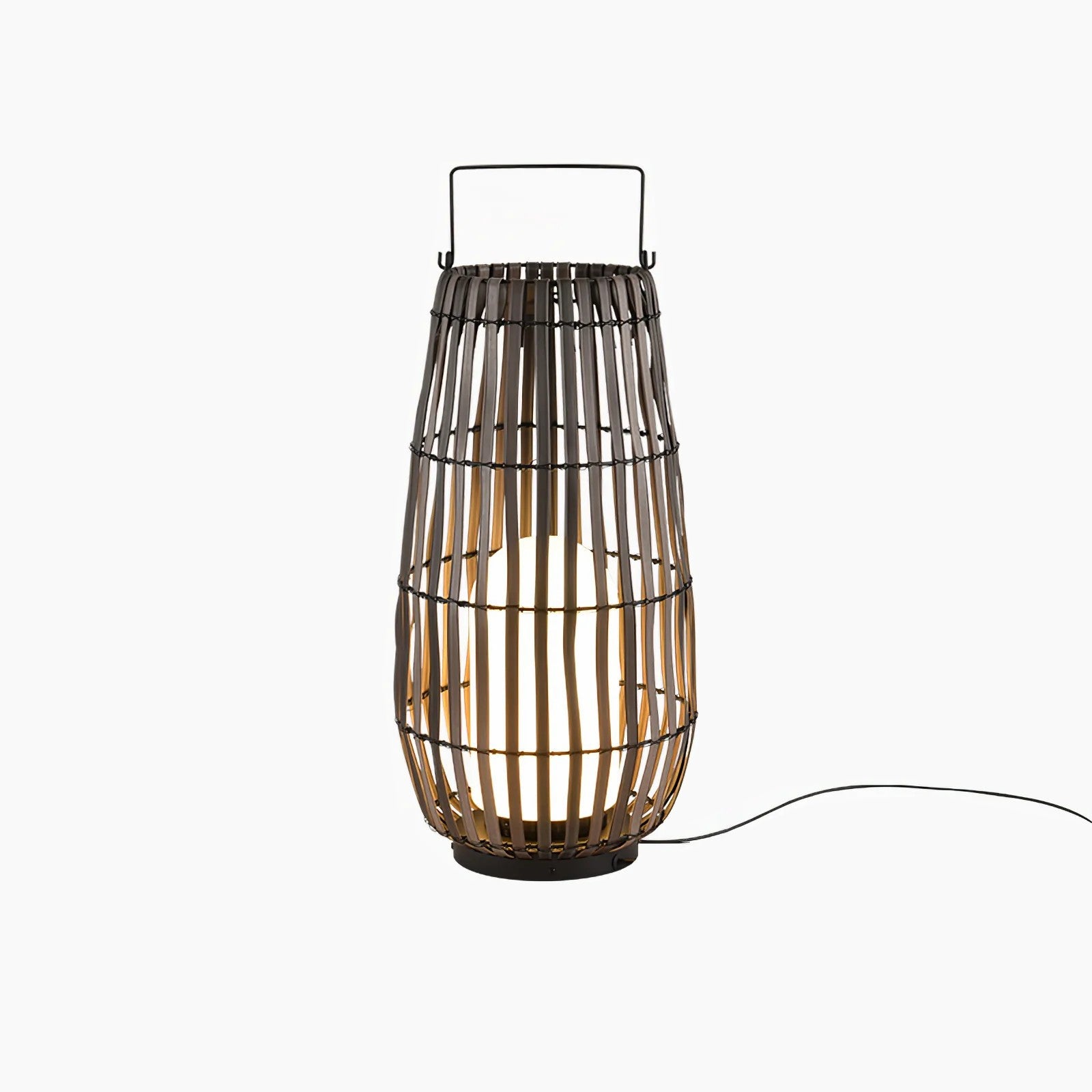 Tropic Braid Außenlampe - Kunstrattan Metall Wasserdicht
