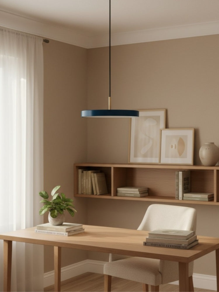 Asteria Minimalist Metal and Acrylic LED Pendant Light