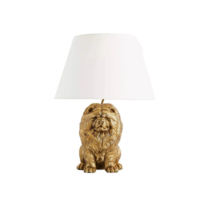 Pawdia Unique Table Lamp - Decorative Fabric Animal Bedside Lamp