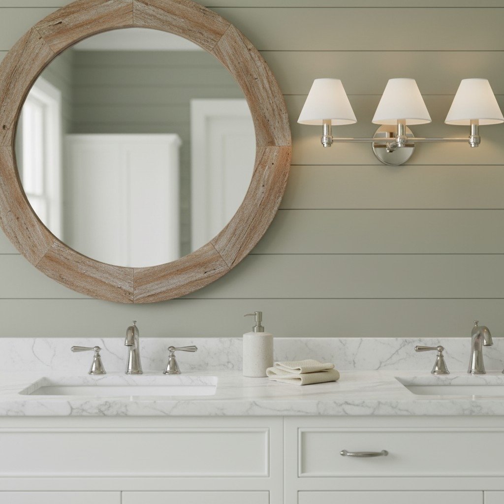 Roven Metal Wall Sconce – Sleek Metal Single or Triple Sconce for Vanity or Bathroom