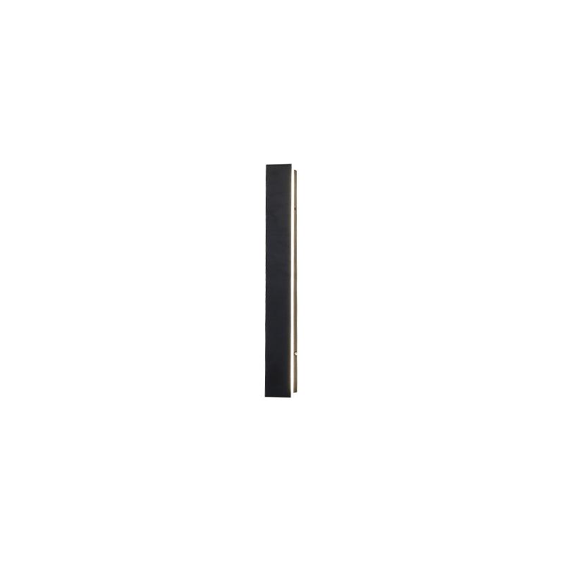 Long Strip Solar Outdoor Wall Sconce - LED Light for Front Porch
