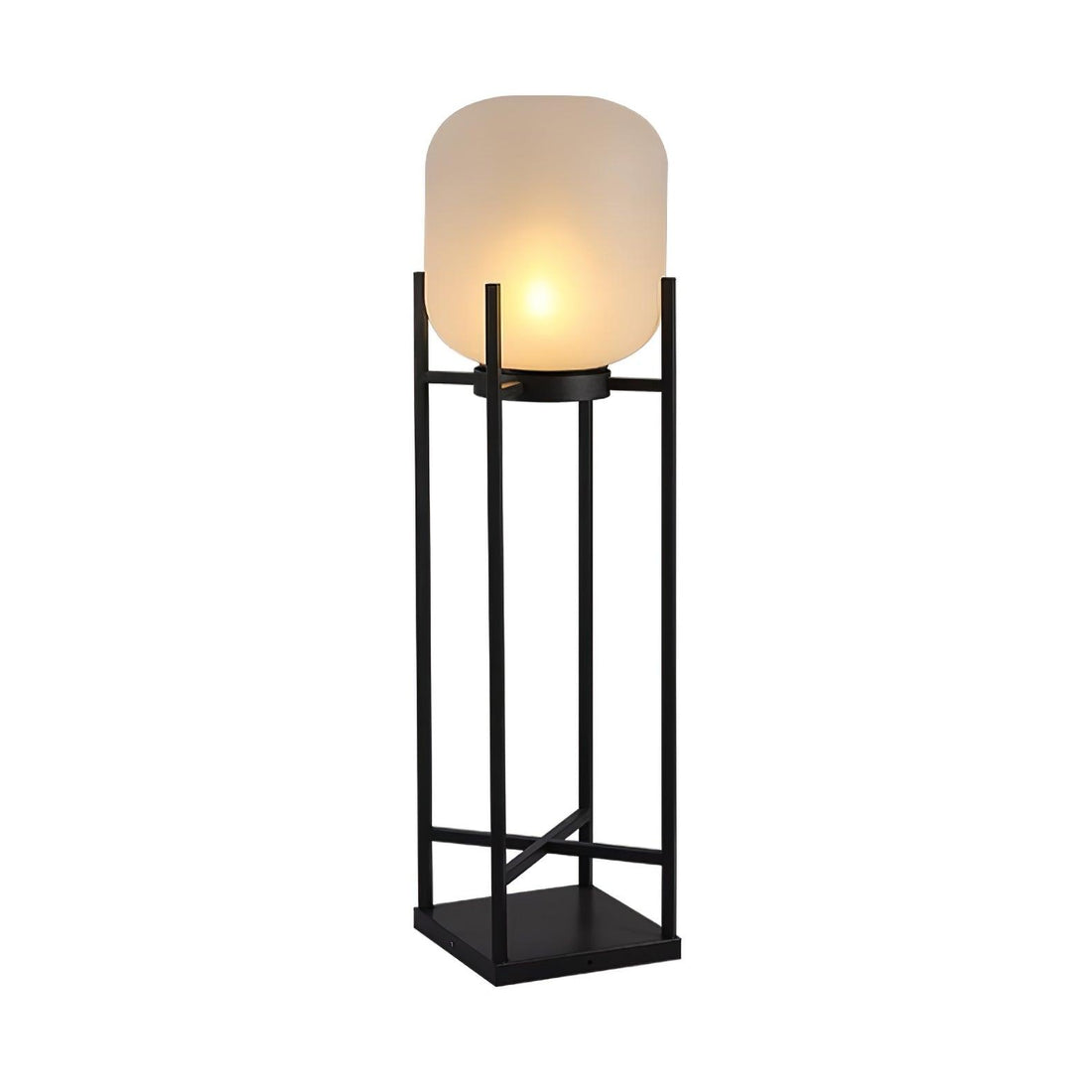 Solar Lantern Floor Lamp - Waterproof Outdoor Light for Garden & Patio