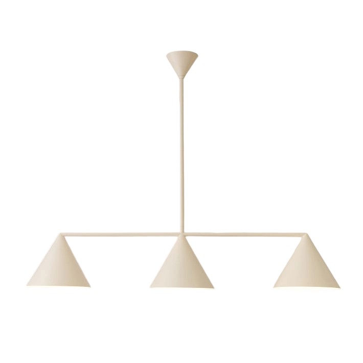 Brivana Modern Metal Chandelier - Black Cone Pendant Lamp for Office