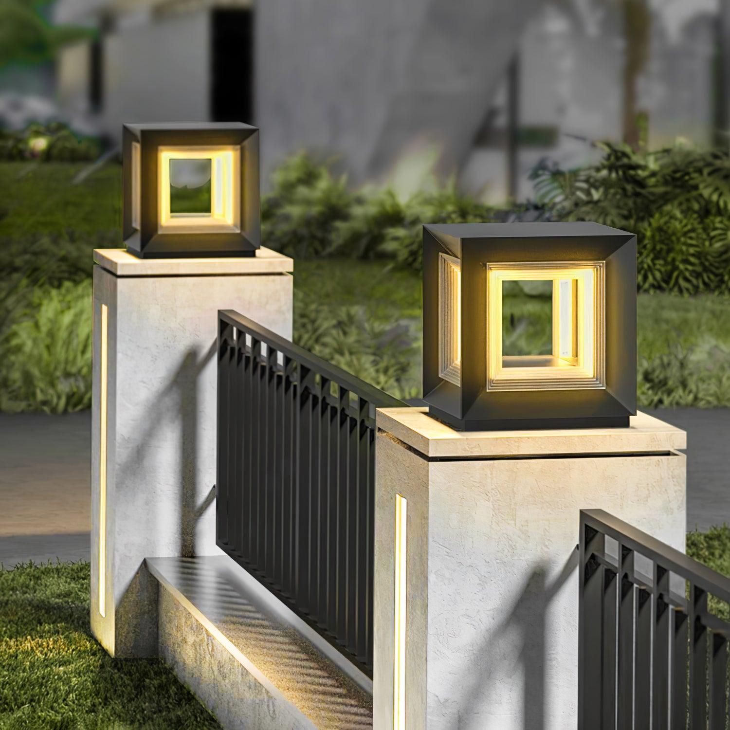 Outdoor Post Light - Waterproof LED Lamp for Garden, Patio & Pathway