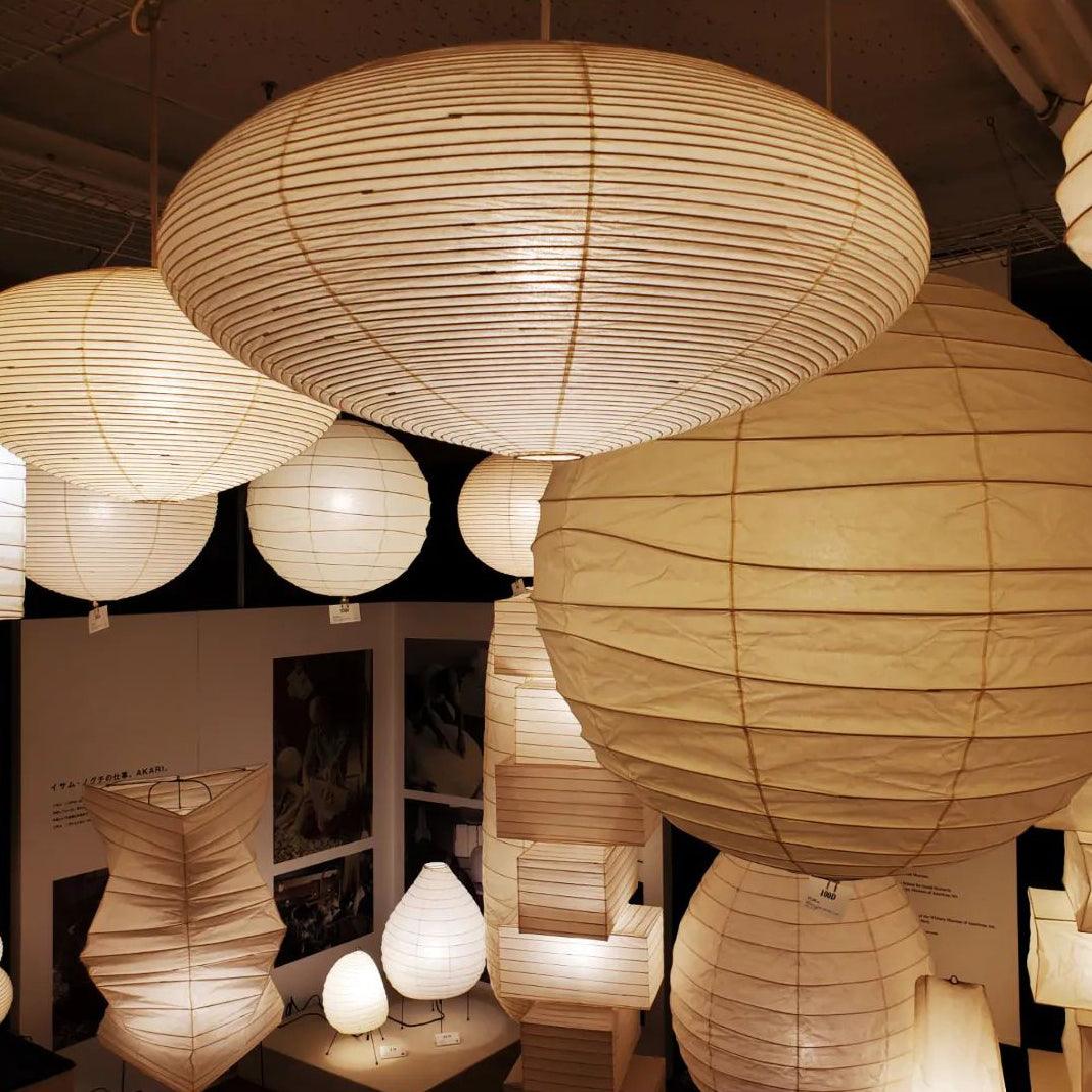 Mulberry Washi Pendelleuchte – Sanftes handgefertigtes Licht für warmes Wohndekor