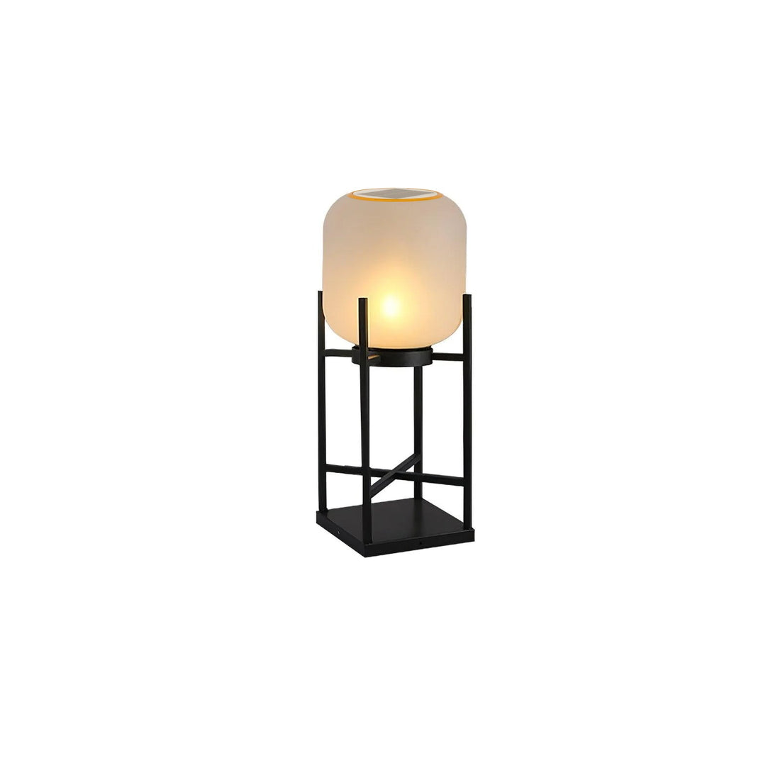 Solar Lantern Floor Lamp - Waterproof Outdoor Light for Garden & Patio