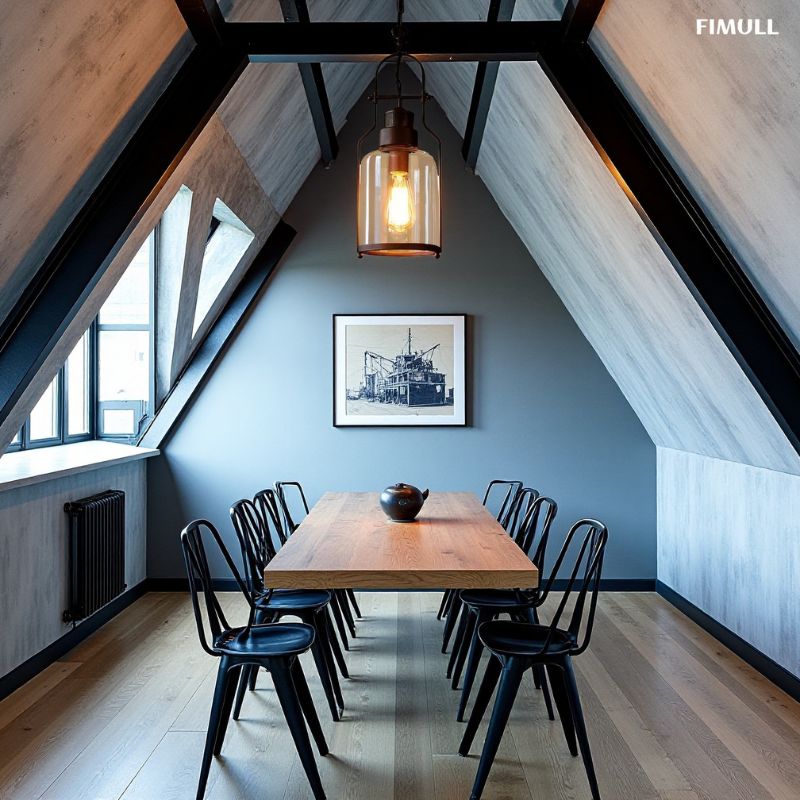 Antikes Eisen im Vintage-Industriestil Pendelleuchte