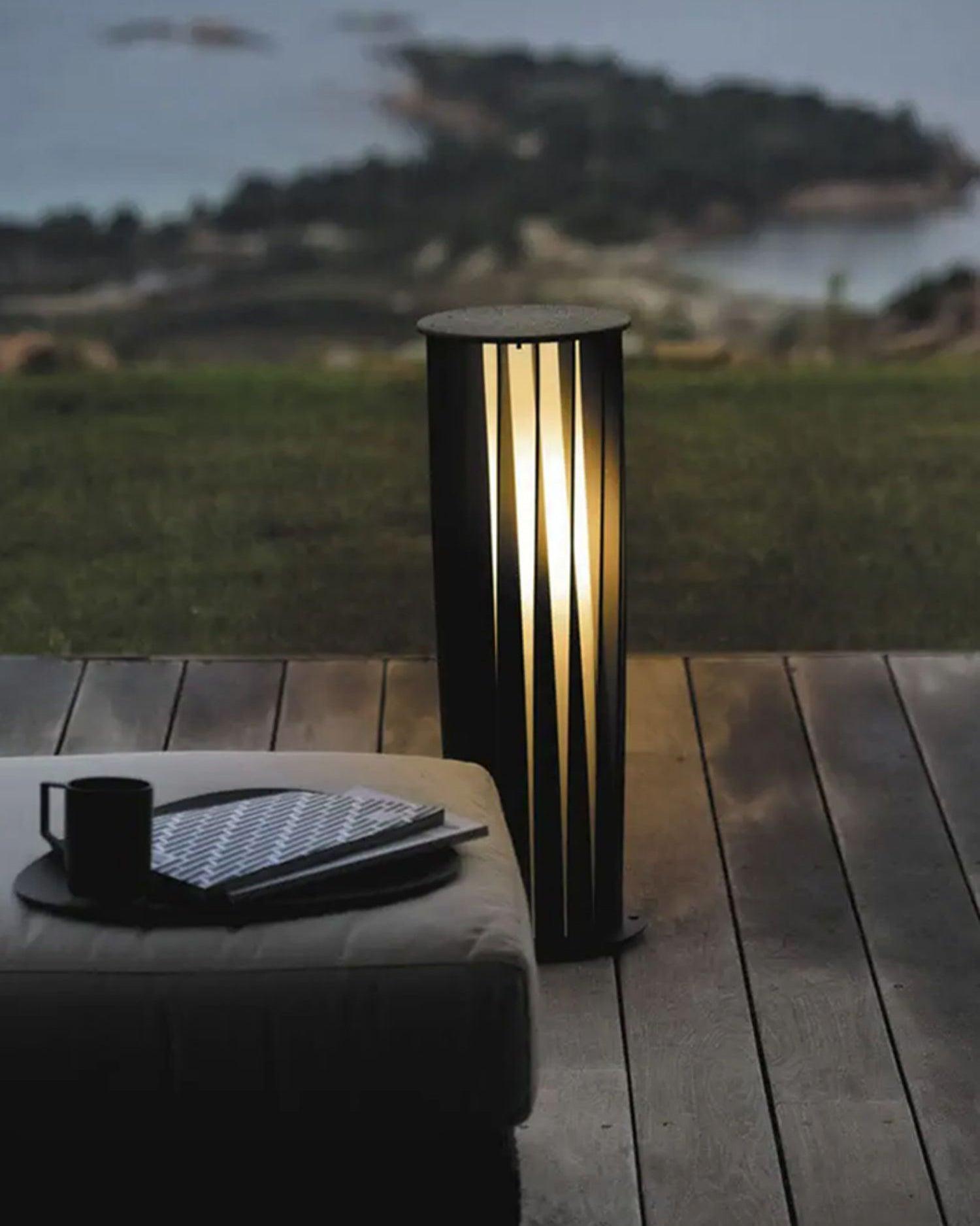 LED Outdoor Post Lamp - Energy-Saving Acrylic Light for Garden & Patio