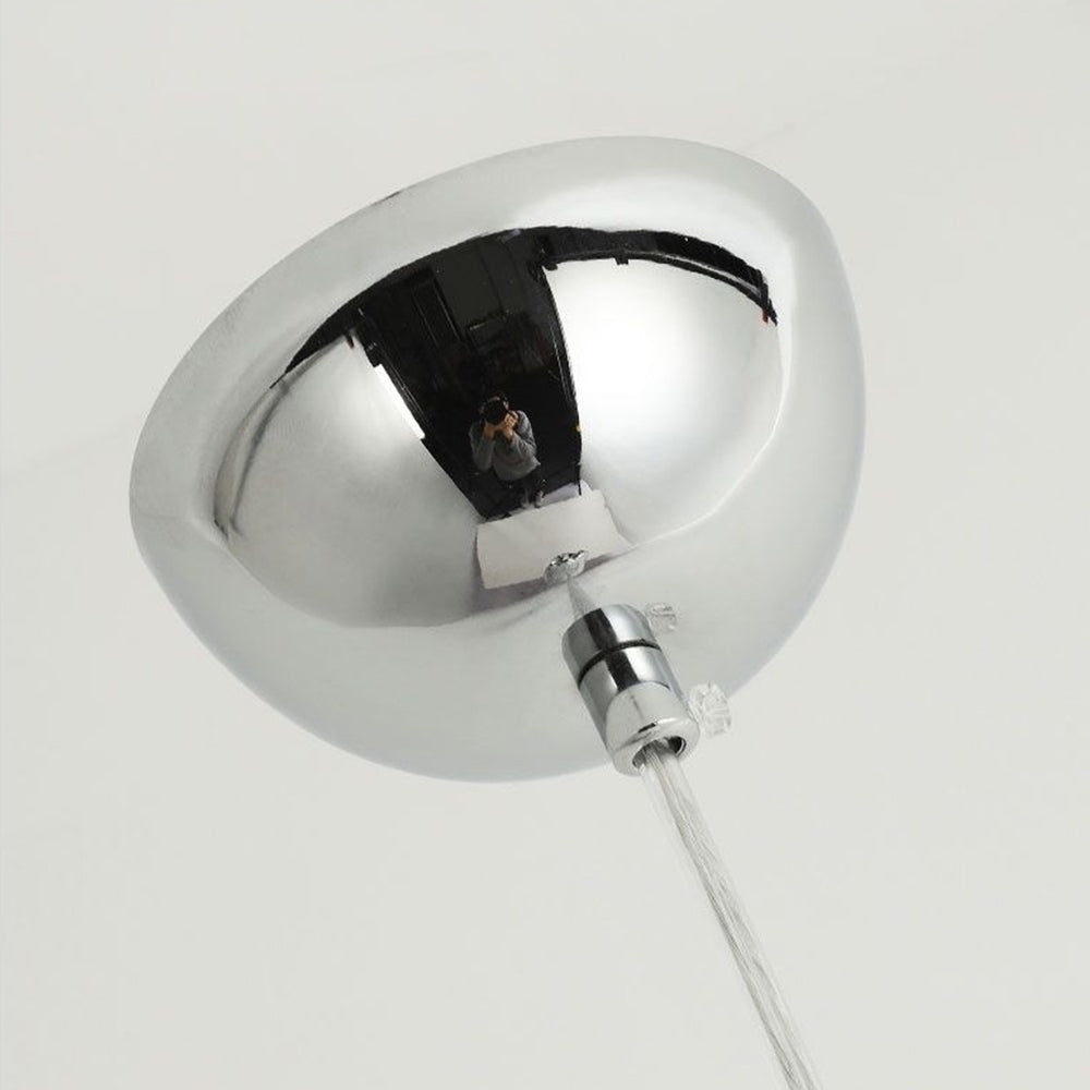 Modern Glass Pendant Light - Stone Shape Lamp for Kitchen Island