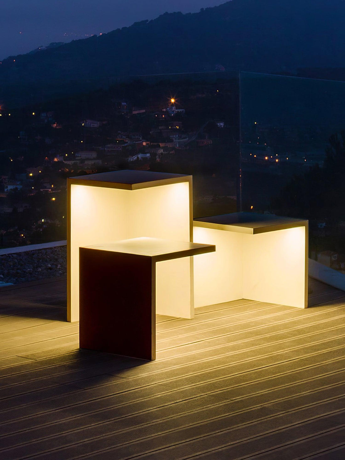 Robuste Außenleuchte für Schreibtischstühle – wasserdichte Leuchte für den Terrassengarten