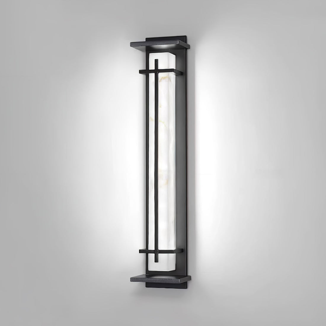 Quadratische Außenwandleuchte - Wasserdichte LED-Lampe für Garten &amp; Terrasse